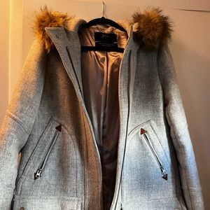 J.Crew chateau parka- Italian stadium-cloth winter coat.
